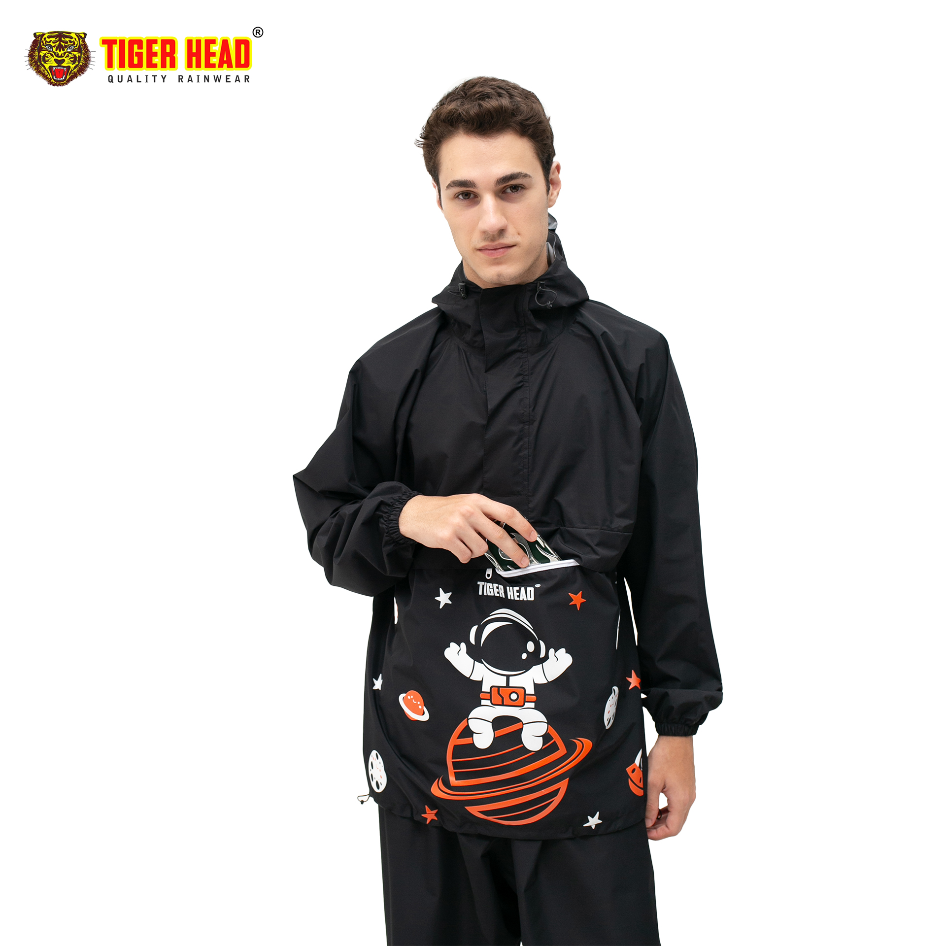Jaket Hujan Space