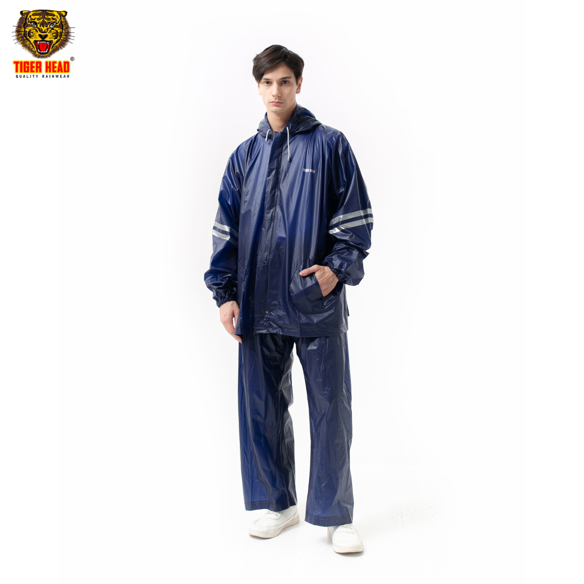 Jas Hujan Ponco Lengan Twist